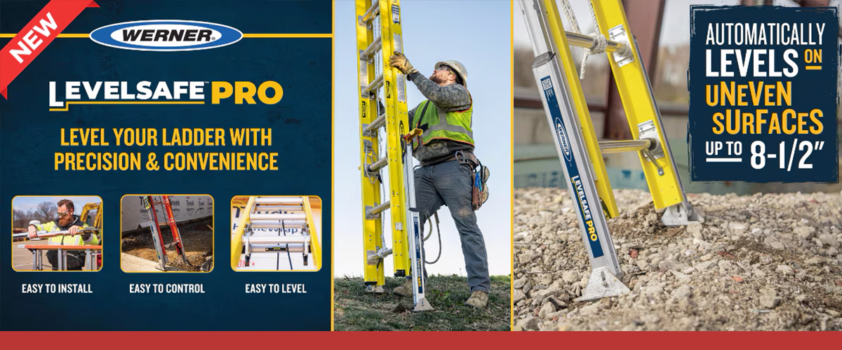 Werner LevelSafe Pro Ladders
