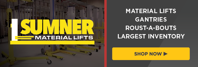Sumner Material Lifts, Shop Sumner,  Gantries, and more